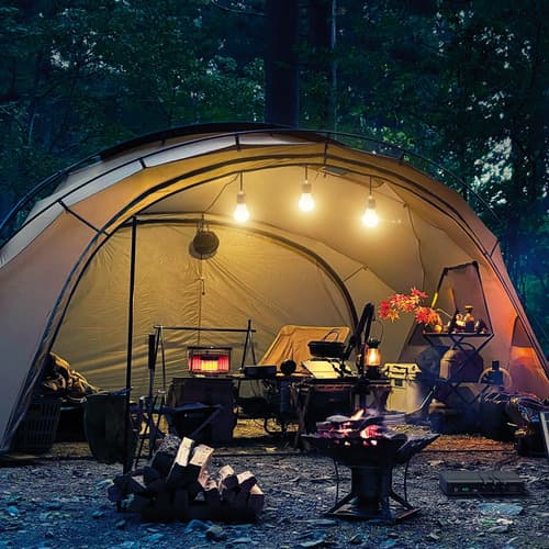 Sistema De Iluminación Solar 6 W Con 3 Lámparas Led, Volteck Negro