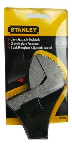 Llave Francesa Pavonada Stanley 12'' (300mm) #87-048