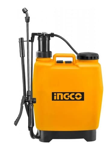 Pulverizador Fumigador 16lt Mochila Ingco Hspp4161 Desinfect Color Amarillo Talle 16 Lts