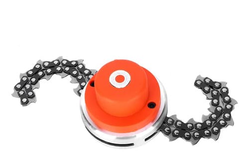 Cabezal De Corte De Cadena Multifuncional Para Cortacésped Color Naranja