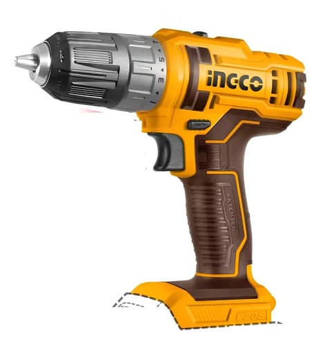 Atornillador 20v P20s S/ Batería Y Cargador Ingco Cdli200515 Amarillo