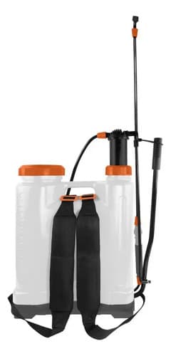 Pulverizador Fumigador Mochila Manual 20 Litros Tramontina Blanco