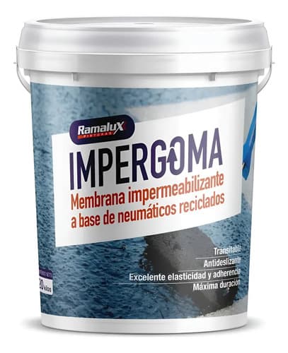 Membrana Impergoma A Base Neumáticos Reciclados. 20k