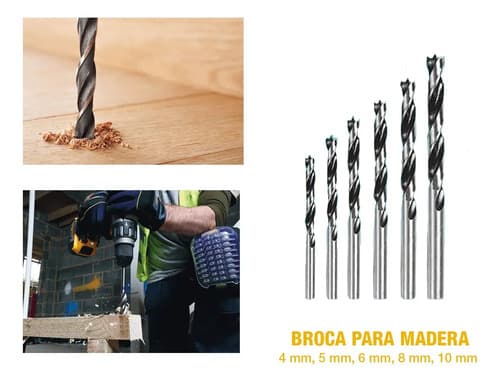 Taladro Percutor Atornillador 20v Portátil + Set Brocas Color Naranja Claro Frecuencia 50hz/60hz