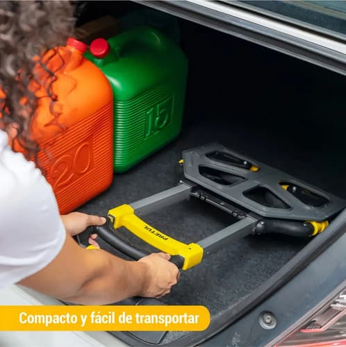Carro De Mano Pretul Dia-100p Color Amarillo