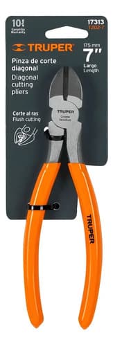 Pinza Corte Diagonal 7'' Truper 17313