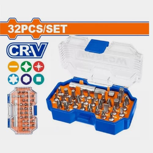 Kit Set Juego De Puntas Wadfow Wbs3b32 Adaptador 32 Pzs Cr-v