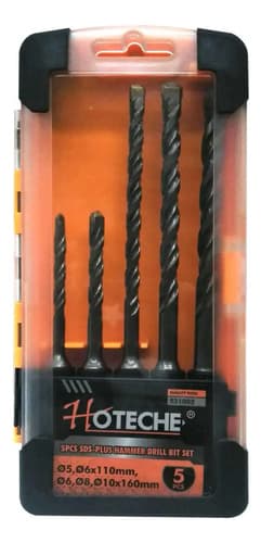 Juego De 5 Pzs De Brocas Sds-plus Hoteche