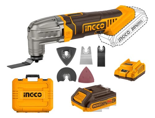 Herramienta Multifunción 20v P20s C Bat Carg Valija Ingco