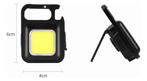 Linterna Portátil De Bolsillo Con Clip Potente Mini Color De La Luz Cálido Cálido Negro