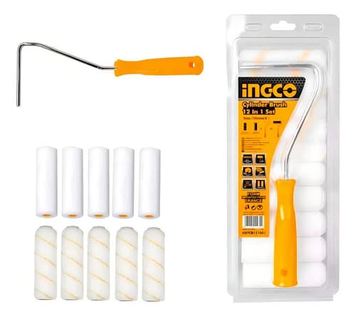 Juego De Rodillos 12 En 1 Ingco Hktcb121001