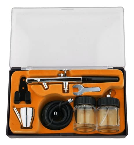 Aerógrafo Prefesional Kit Neumático 0.35mm Lusqtoff