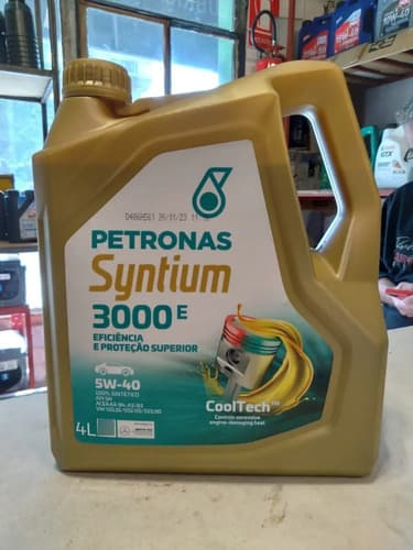 Aceite Petronas Syntium 3000e 5w40 Sintetico. 4l.