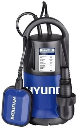 Bomba Sumergible 1 Hp Hyundai Agua Limpia Y Sucia G P