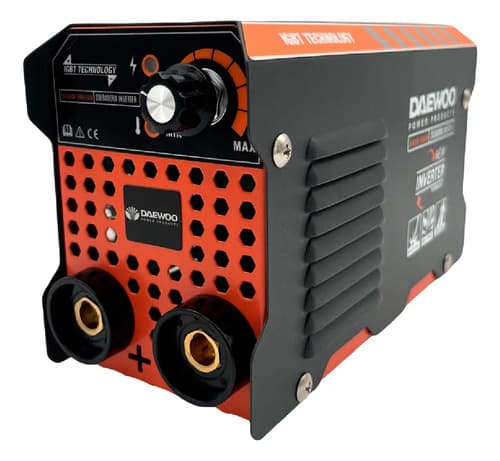 Soldadora Inverter Mini Daewoo 100 Amp Mma Igbt C/accesorios Gris
