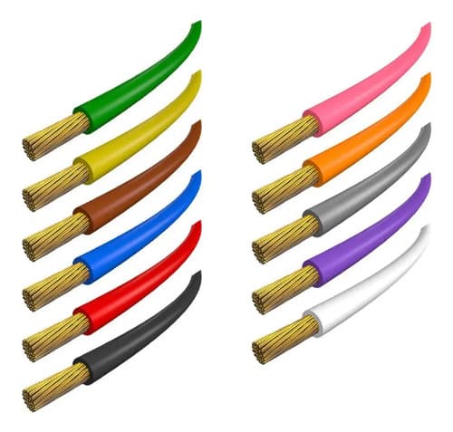 Cable 2mm Rollo X 100 Metros, Varios Colores, Consulte. Hnt Varios