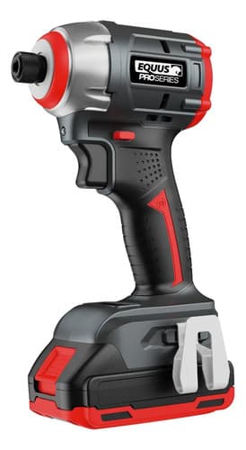 Atornillador De Impacto Inalámbrico Equus Pro Series Rojo
