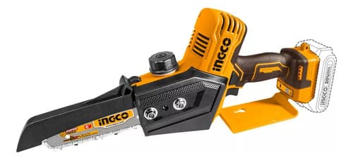 Mini Motosierra P20s 6 C 2 Xbat Carg Ingco Cgsli20686 Color Amarillo
