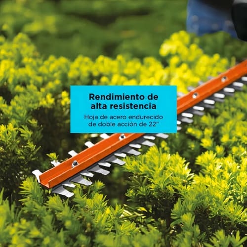 Cortasetos Inalámbrico 20v Lht2220-b2c Black+decker Color Naranja