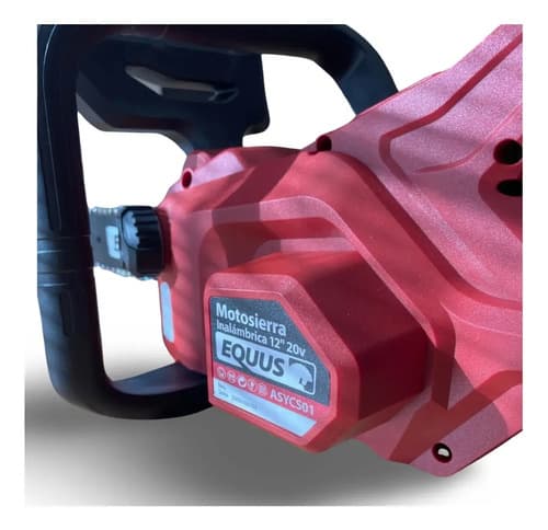 Motosierra Inalámbrica Equus 12 20v / Solo Cuerpo Rojo