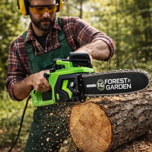 Motosierra Electrosierra Forest & Garden El616/4/220f 16 Color Verde