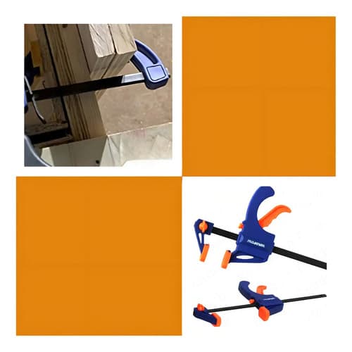 Prensa Rapida Auto Ajustable 6 Pack 4 Unidades Wadfow