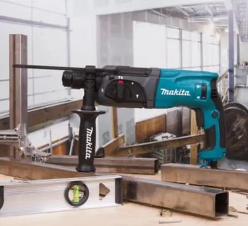Rotomartillo Makita Taladro Percutor Sds Plus Maletín Color Verde Oscuro