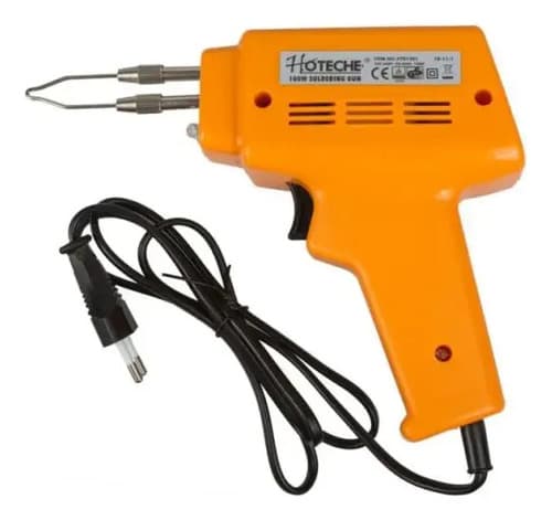 Soldador Estaño Tipo Pistola 100w 300 Grados 12 A 48 Segundo