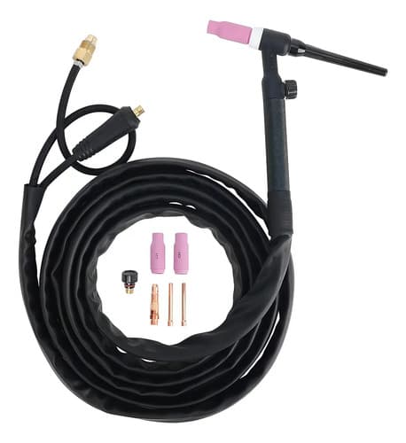 Antorcha De Soldadura Tig Lynus Hy-tig17v-01 Para Argón Con Accesorios