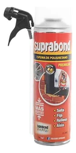 Espuma Poliuretano Expandido Suprabond 500ml Premium