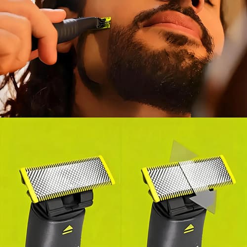 Afeitadora Philips One Blade Qp142410 Color Negro Negro