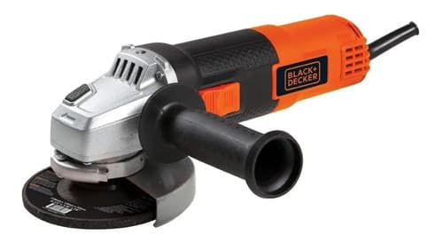Miniamoladora Angular Black+decker G720n Color Naranja 820 w 220 v + Accesorios