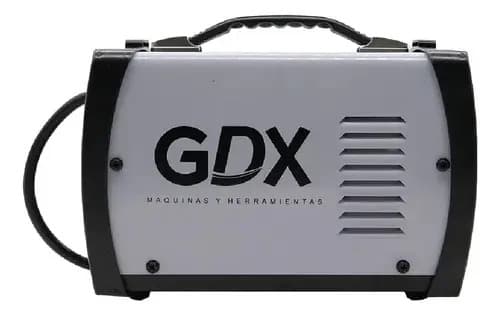 Equipo De Soldar Inverter Mma 140a + Careta Y Accesorios Gdx Gris