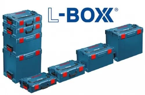 Caja De Herramientas Maletin Bosch 102 L-boxx Apilable Rex Azul Marino