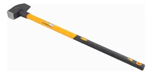 Hacha Rajar Astilla Rolos 4kg Fibra Cuña Golpe Maceta Marron
