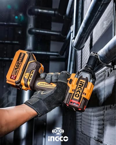 Combo 2 Llave De Impacto+linterna+2 Bat Y Mas Cosli2411 -smf Color Naranja Claro Frecuencia 50/60hz