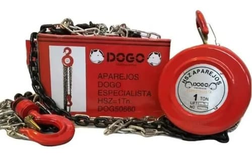 Aparejo De Cadena Dogo Especialista 1 Tn 1t 3 M 1000 Kg