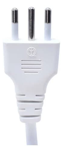 Alargue Led Life 3 Tomas Schuko 3m Con Llave Modelo Sl3503-3m Blanco