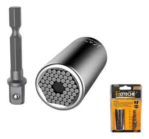Llave Copa Universal 7-19 Mm Con Extensor Hoteche 200615
