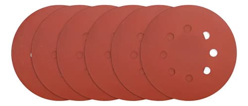 Lija Disco Velcro Ø125mm Caja 5 Pzas Ingco Akrs125051 P/ Rot Bordó