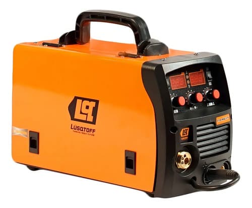 Soldadora Inverter 160a 2 En 1 Mig Mma Inversor Lusqtoff Color Naranja Frecuencia 50 Hz/60 Hz Naranja/negro