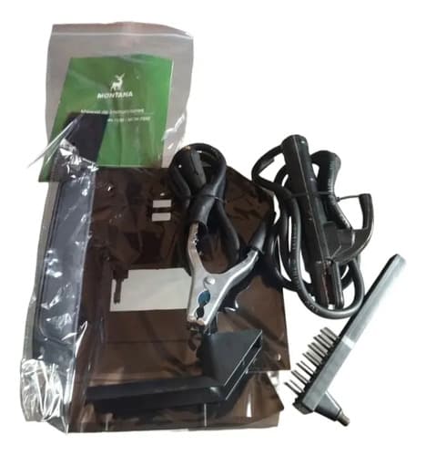 Soldadora Inverter 200 Amper Con Sus Accesorios+casco- Hnt Verde Musgo
