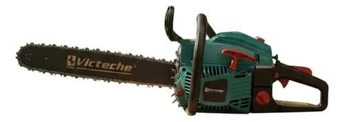 Motosierra A Nafta 68cc Victeche 3000w Espada 22'' Vg12021 Turquesa