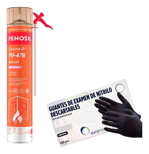 Espuma Ignífuga Penosil 476 B1 Resistente Cortafuego Color Rosa