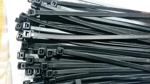 Precintos Plasticos Nylon 100 Unidades 2.5mm X 100mm (10cm) Color Negro