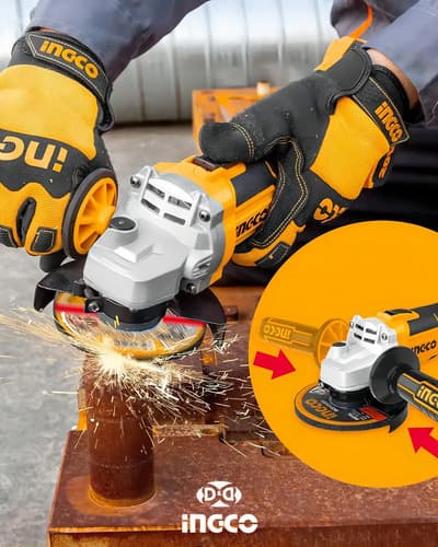Ingco Industrial Cagli21154 Amoladora Brushless 4 1/2 Color Naranja Claro