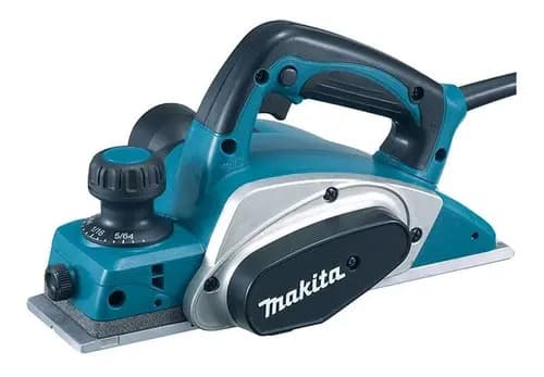Cepilladora Eléctrica Makita Kp0800, Gafas Y Guante Protector, Color Turquesa,