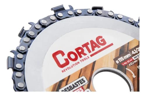 Disco Con Cadena Para Motosierra Cortag De 11.5  Para Madera