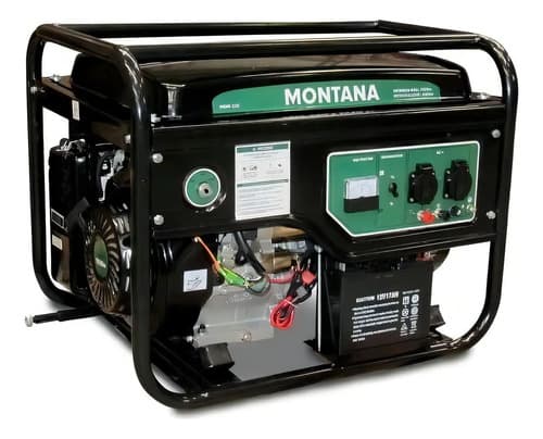 Generador Montana 6500w -arranque Electrico - 8hs Autonomia