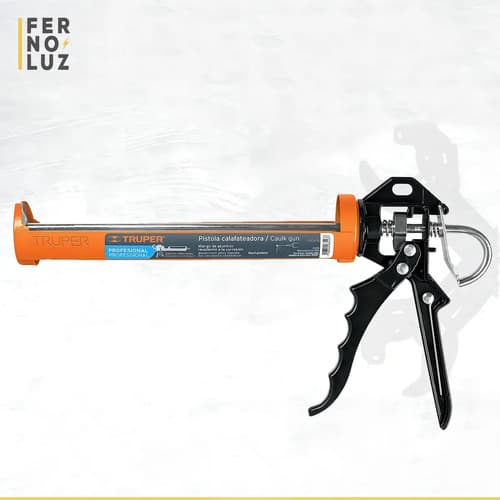 Pistola Aplicadora Para Cartucho Silicona 280ml Truper 10280